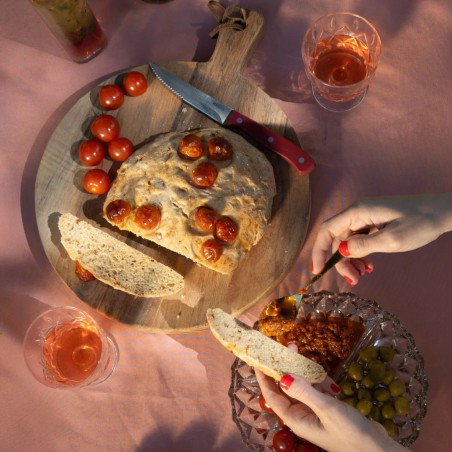 Focaccia Maison – Préparation Pineut (Sac Pain de Collation)