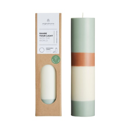 Bougie Pilier Layered Tall Pine Tree – Originalhome, Cire Végétale & Engagement Durable