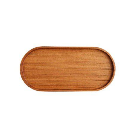 Plateau Ovale Recyclé Teck “Oval Tray Reclaimed S” – Originalhome | Bois Durable & Artisanat