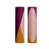 Bougie Pilier Diagonal Tall Earthy Plum – Originalhome, Cire Végétale & Engagement Durable