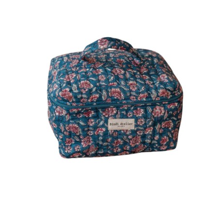 Trousse de Toilette Vanity– Bindi Atelier | Grand Format & Artisanat, 22x16cm