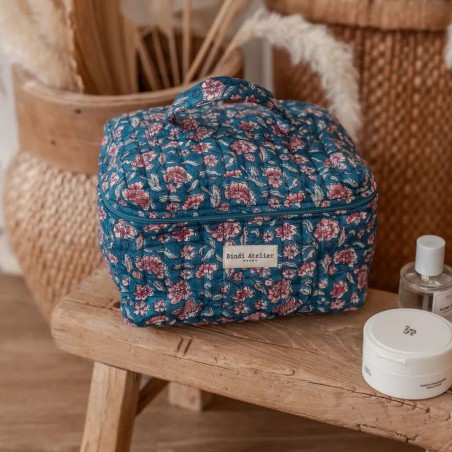 Trousse de Toilette Vanity– Bindi Atelier | Grand Format & Artisanat, 22x16cm