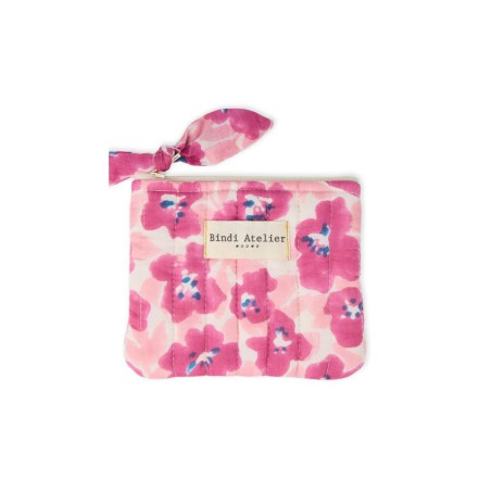 Porte-monnaie – Bindi Atelier | Coton Matelassé Fait Main, 13x11cm
