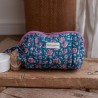 Trousse Maquillage – Bindi Atelier | Coton Matelassé Fait Main, 21x11cm