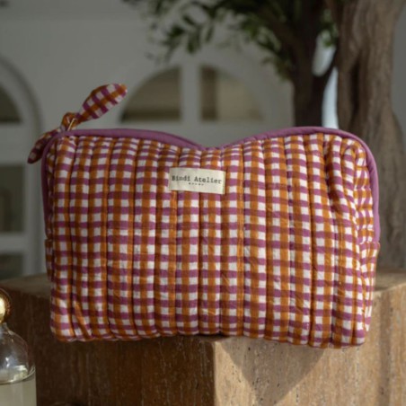 Trousse de Toilette – Bindi Atelier | Grand Format & Artisanat, 28x17cm