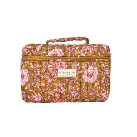 Trousse de Toilette Vanity– Bindi Atelier | Grand Format & Artisanat, 22x16cm