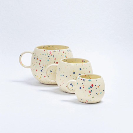 Mug Party Ball 500 ml – Grès artisanal Egg Back Home | Grand format