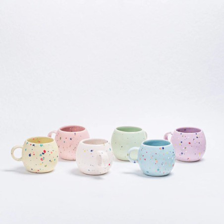 Mug Party Ball 250 ml – Grès artisanal Egg Back Home | Petit format