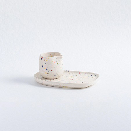 Plateau Petit “Party” – Egg Back Home | Grès artisanal, service & décoration
