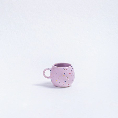 Set 6 Tasses Ball 90 ml – Mix Party – Egg Back Home (Grès)