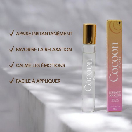 Roll-on Apaisant Douceur Cocoon Paris – Camomille, Vanille & Jasmin