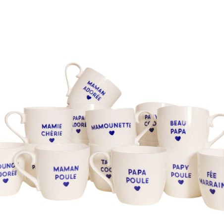 Mug message personnalisé – Porcelaine fine | émoi émoi