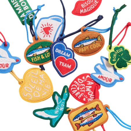 Porte-clés message personnalisé – émoi émoi | Mot doux à offrir