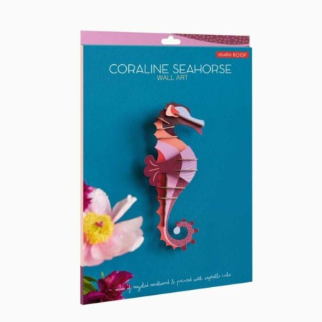 Coraline Seahorse – Hippocampe déco 3D écologique | Studio ROOF