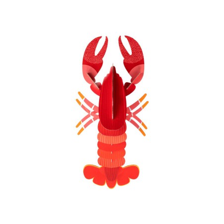 Lobster Studio ROOF – Décoration murale 3D en carton recyclé