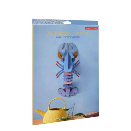 Lavender Lobster Studio ROOF – Décoration murale 3D en carton recyclé