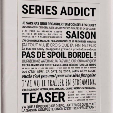 Affiche message – Tout est Dit (sans cadre) | déco murale originale