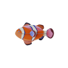 Clownfish – Poisson déco 3D en carton recyclé | Studio ROOF