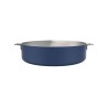 Sauteuse inox Cookut La Merveilleuse 28 cm – Bleu Myrtille  | Sans nickel, 4,5 L, tous feux + four 