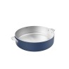 Sauteuse inox Cookut La Merveilleuse 28 cm – Bleu Myrtille  | Sans nickel, 4,5 L, tous feux + four 