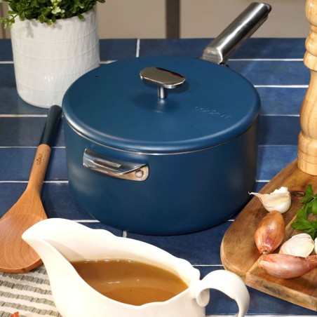 Couvercle 20 cm La Merveilleuse – Cookut – Bleu myrtille | Pour casserole inox sans nickel