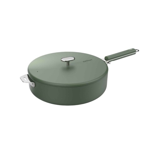 Couvercle 28 cm La Merveilleuse – Cookut – Vert Fougére | Pour sauteuse inox sans nickel