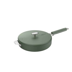 Couvercle 24 cm La Merveilleuse – Cookut – Vert Fougére | Pour poêle inox sans nickel