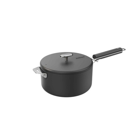La Merveilleuse Cookut – Casserole inox sans nickel 20 cm – Noir Graphite | 3L, tous feux + four