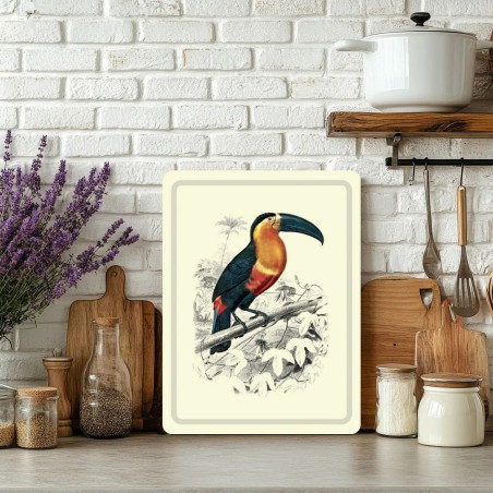 Plateau Toucan décoratif & utilitaire – Coco&Co | Plateau bois stratifié