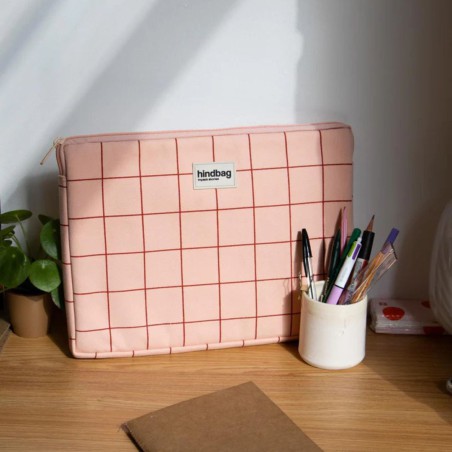 Housse de protection pour ordinateur en coton bio GOTS – 13" et 15"