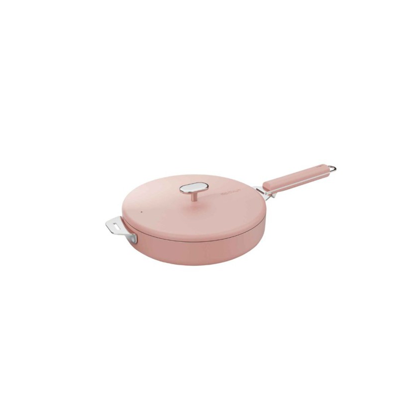 Poignée amovible Cookut – inox – Rose Guimauve | Pour casseroles & poêles La Merveilleuse