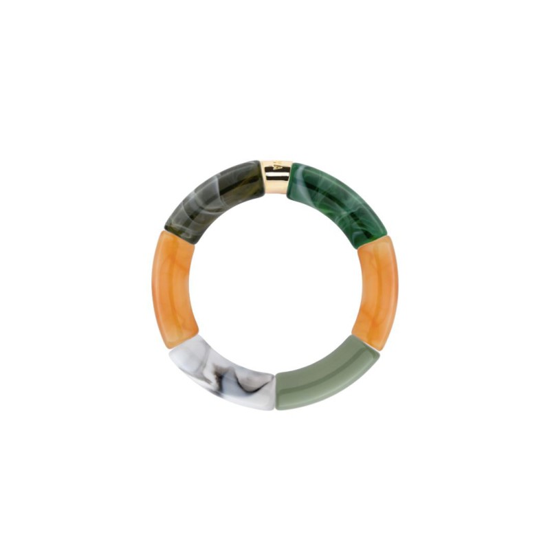 Bracelet Pipoca – Bijou résine ou acrylique & acier doré à l'or fin – Parabaya | Lucie in the R