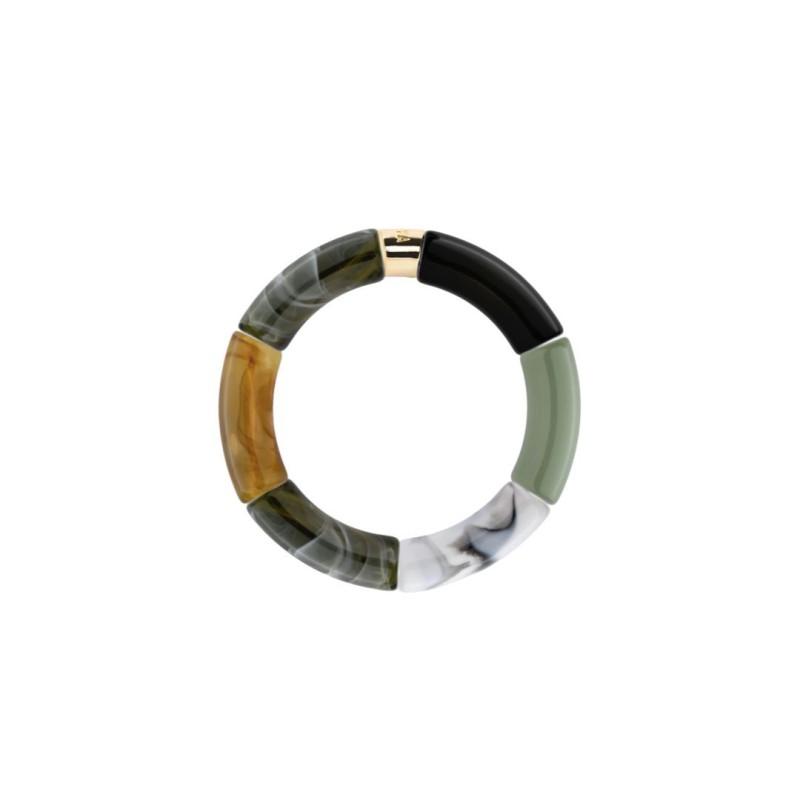 Bracelet Pipoca – Bijou résine ou acrylique & acier doré à l'or fin – Parabaya | Lucie in the R