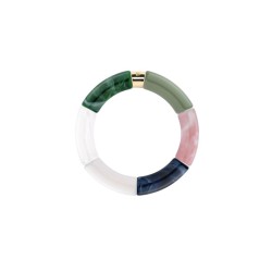 Bracelet Pipoca – Bijou résine ou acrylique & acier doré à l'or fin – Parabaya | Lucie in the R