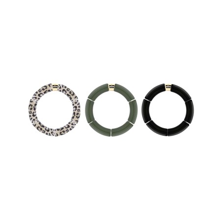 Bracelet Pipoca – Bijou résine ou acrylique & acier doré à l'or fin – Parabaya | Lucie in the R