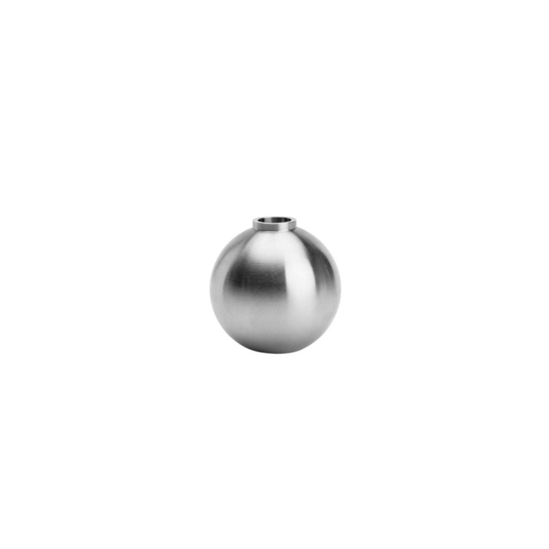 Bougeoir Sphère - Inox - Maison Pechavy