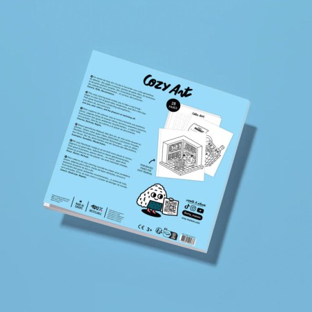 Livre à colorier Cozy Art – OMY | moments cocooning & créatif