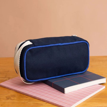 Trousse Max Tricolore Carreaux – Trousse enfant & ado | Hindbag