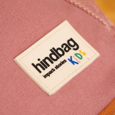 Sac à dos Romy Tricolore Sauge Rose Blush – Sac scolaire & lifestyle | Hindbag