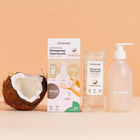 Shampoing nourrissant poudre à diluer 20g - Pimpant