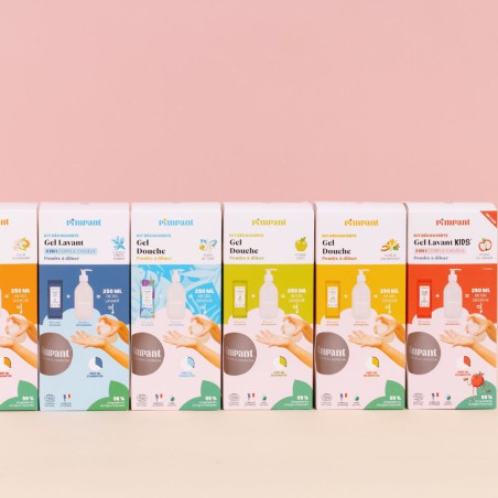 Kit découverte gel lavant kids 2-en-1 (1 bouteille + 1 stick) - Pimpant
