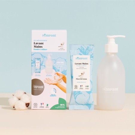 Kit découverte Lavant mains (1 bouteille + 1 stick) - Pimpant