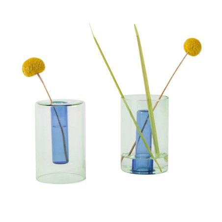 Vase Réversible en Verre Small – Vase 2-en-1 design | Block Design