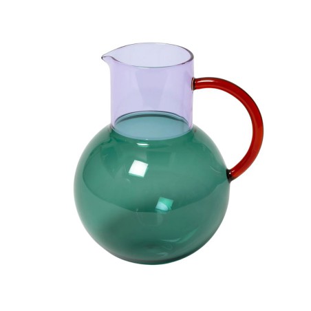 Carafe en verre Large Pablo - Teal Purple Amber