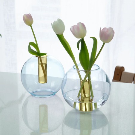 Bubble Vase Medium en verre borosilicate - Block Design