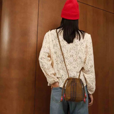 Mini Sac Billie tartan - Rose in April - Accessoire compact et stylé