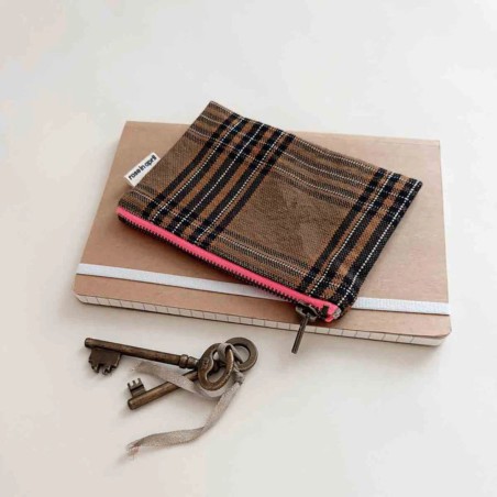 Porte‑monnaie Marie Rose in April – Coton OEKO‑TEX, compact et résistant | Lucie in the R