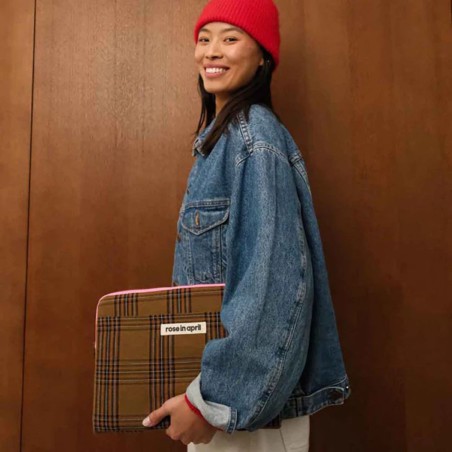 Housse ordinateur 13/14″ Octave Rose in April - protection élégante