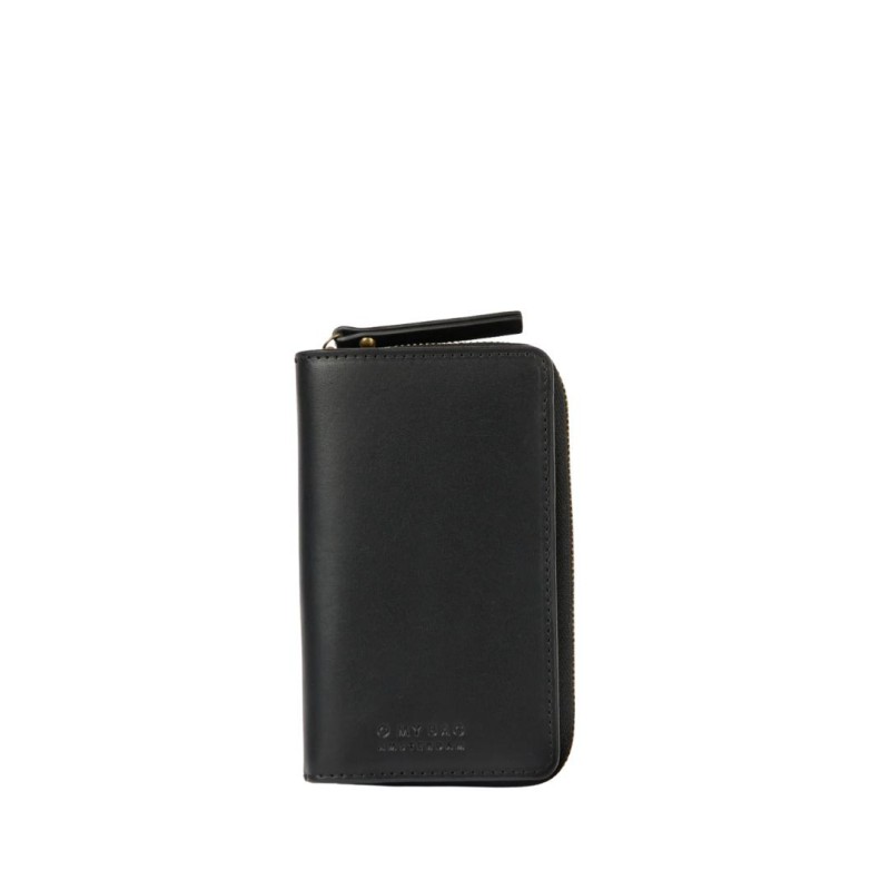 Jett portefeuille Black Classic Leather - O My Bag