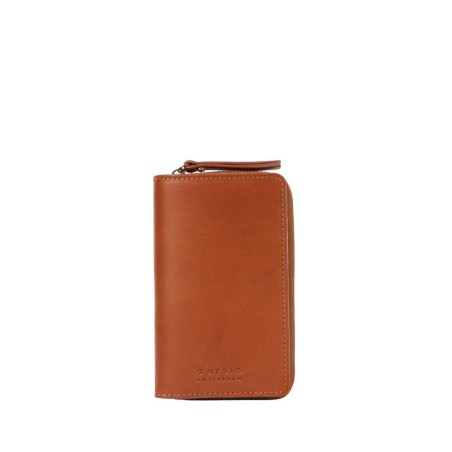 Jett portefeuille Cognac Classic Leather - O My Bag
